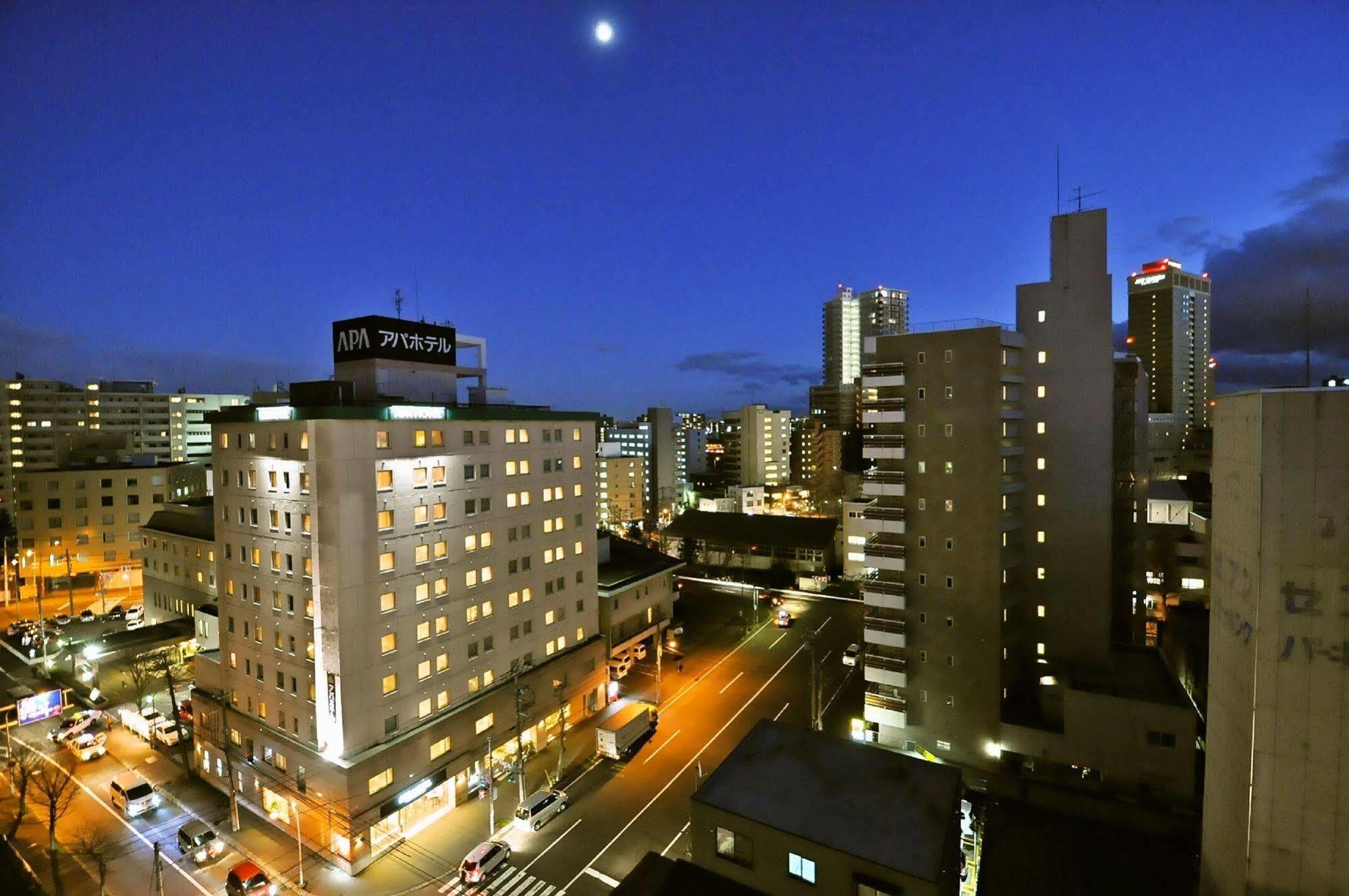 Apa Hotel Sapporo Susukino Eki Minami Eksteriør bilde